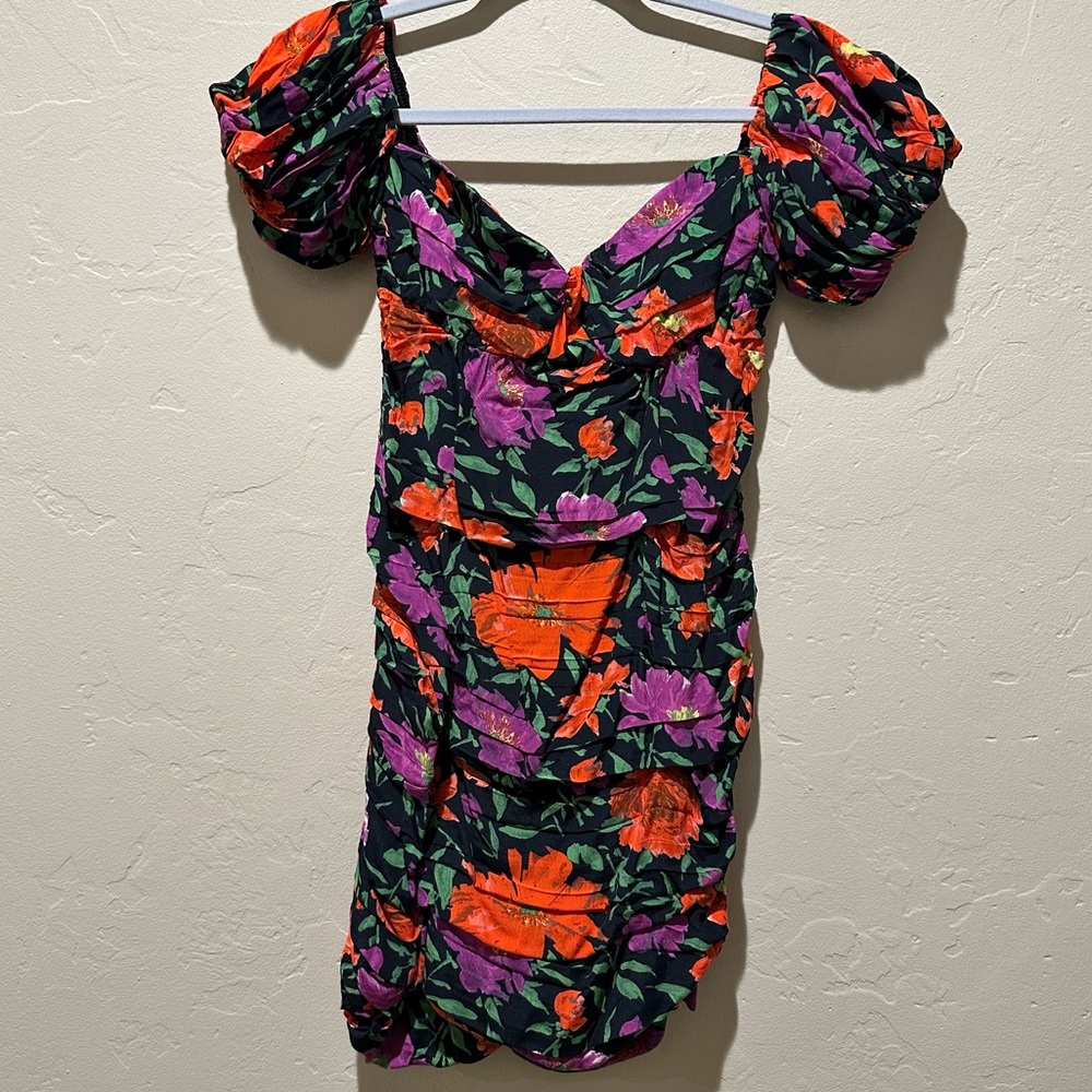 ZARA floral print dress